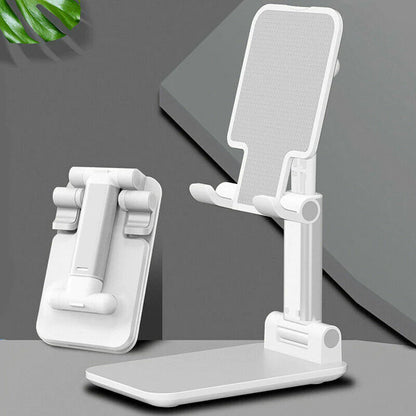 **Versatile Adjustable Stand for Phones and Tablets - Ideal for All!**