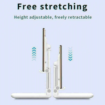 **Versatile Adjustable Stand for Phones and Tablets - Ideal for All!**