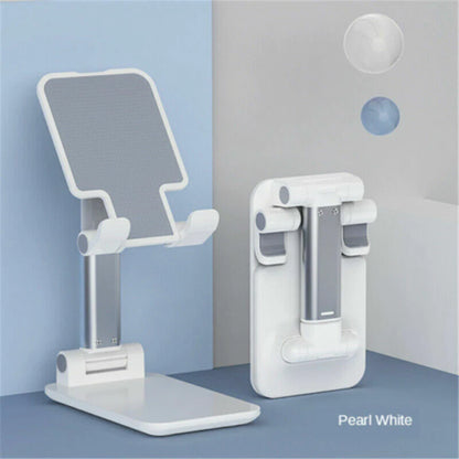 **Versatile Adjustable Stand for Phones and Tablets - Ideal for All!**
