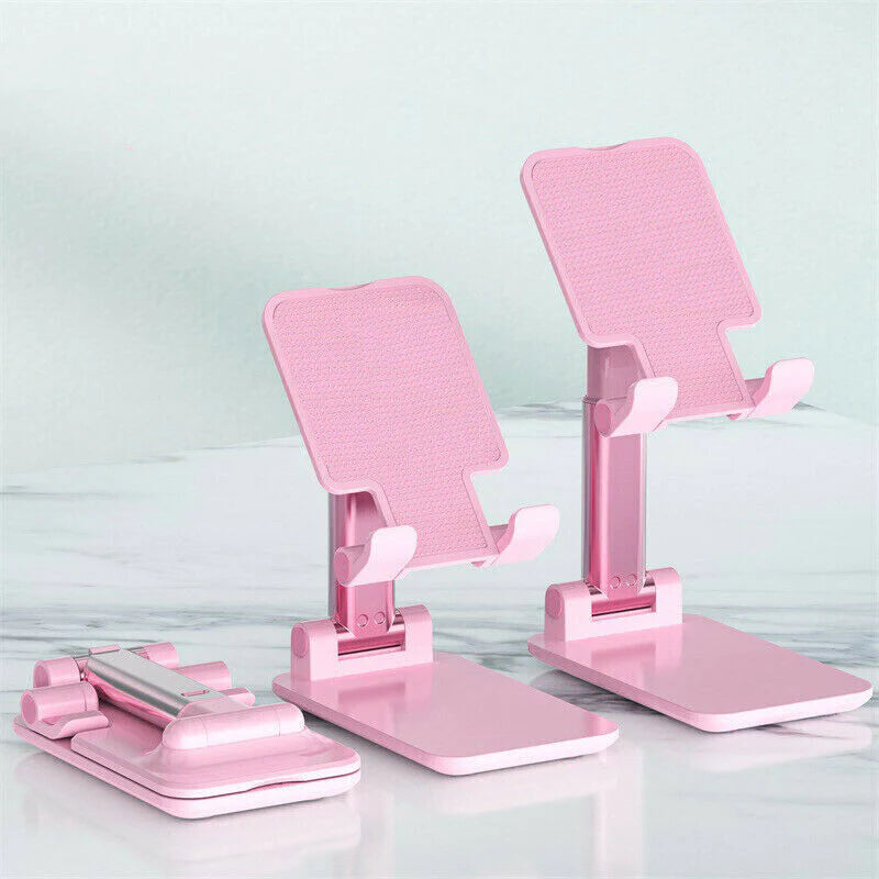 **Versatile Adjustable Stand for Phones and Tablets - Ideal for All!**