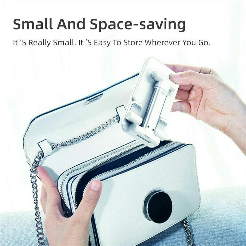 **Versatile Adjustable Stand for Phones and Tablets - Ideal for All!**